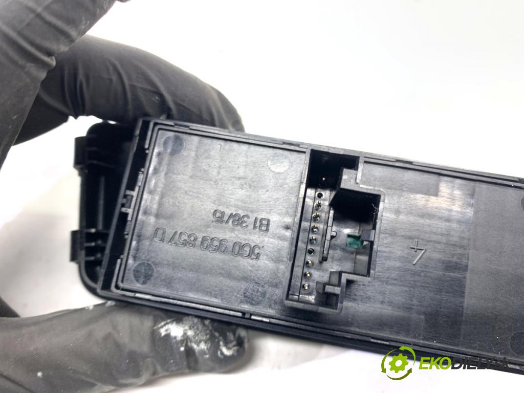 VW GOLF VII Kombi 2015 110 kW 2.0 TDI 1968 přepínač oken 5G0959857D (Páčky pod volantem)