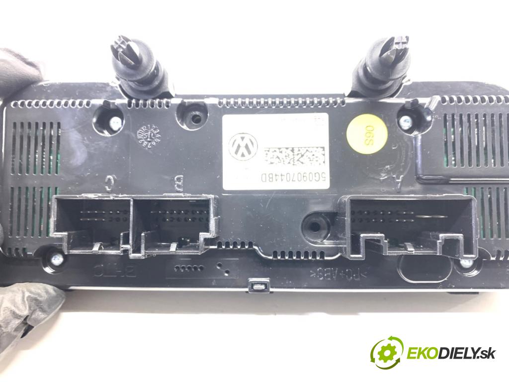 VW GOLF VII Kombi 2015 110 kW 2.0 TDI 1968 Panel ovládaní topení 5G0907044BD (Páčky pod volantem)