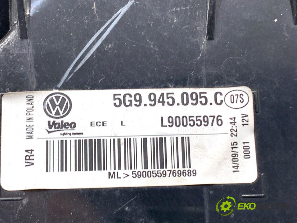 VW GOLF VII Kombi 2015 110 kW 2.0 TDI 1968 Svetlo ľavy zad 5G9945095C