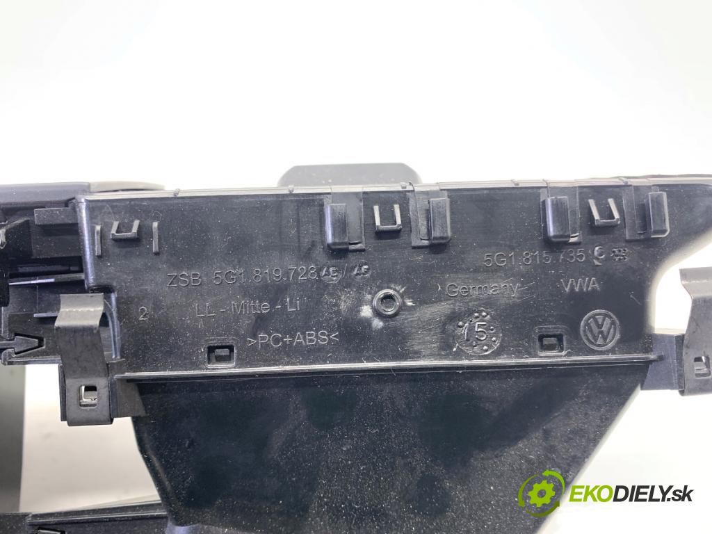 VW GOLF VII Kombi 2015 110 kW 2.0 TDI 1968 Mriežky kúrenia predný stredna 5G1819728AC