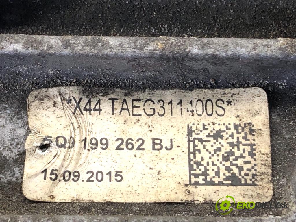 VW GOLF VII Kombi 2015 110 kW 2.0 TDI 1968 AirBag Motor ľavy 5Q0199262BJ