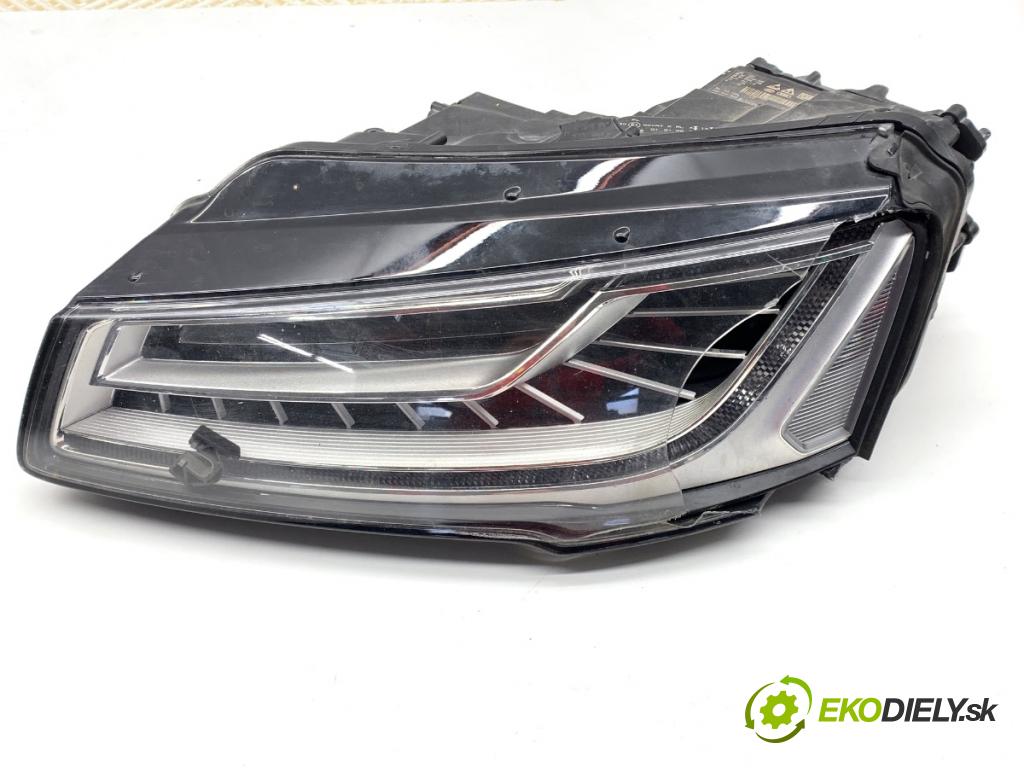 AUDI A8 D4 sedan 2015 368 kW 6.3 W12 quattro 6299 Svetlomet ľavy predný PLNÉ: LED MATRIX: 4H0941033B