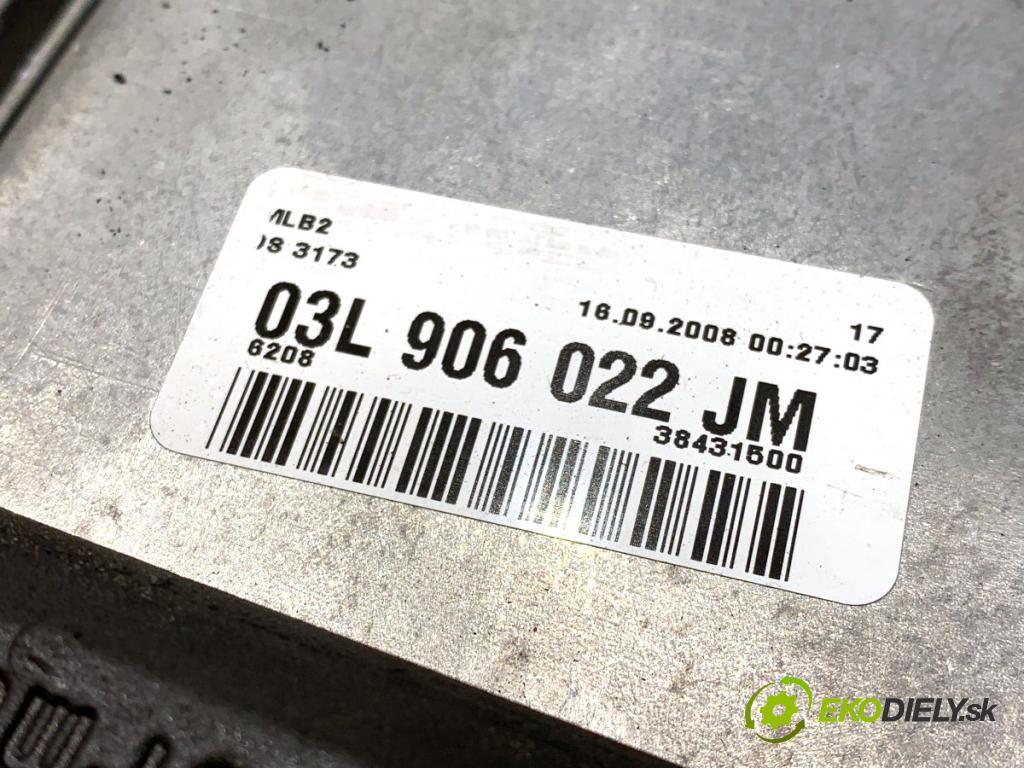 AUDI A4 B8 sedan 2008 105 kW 2.0 TDI 1968 řídící jednotka motora 03L906022JM (Řídicí jednotka)