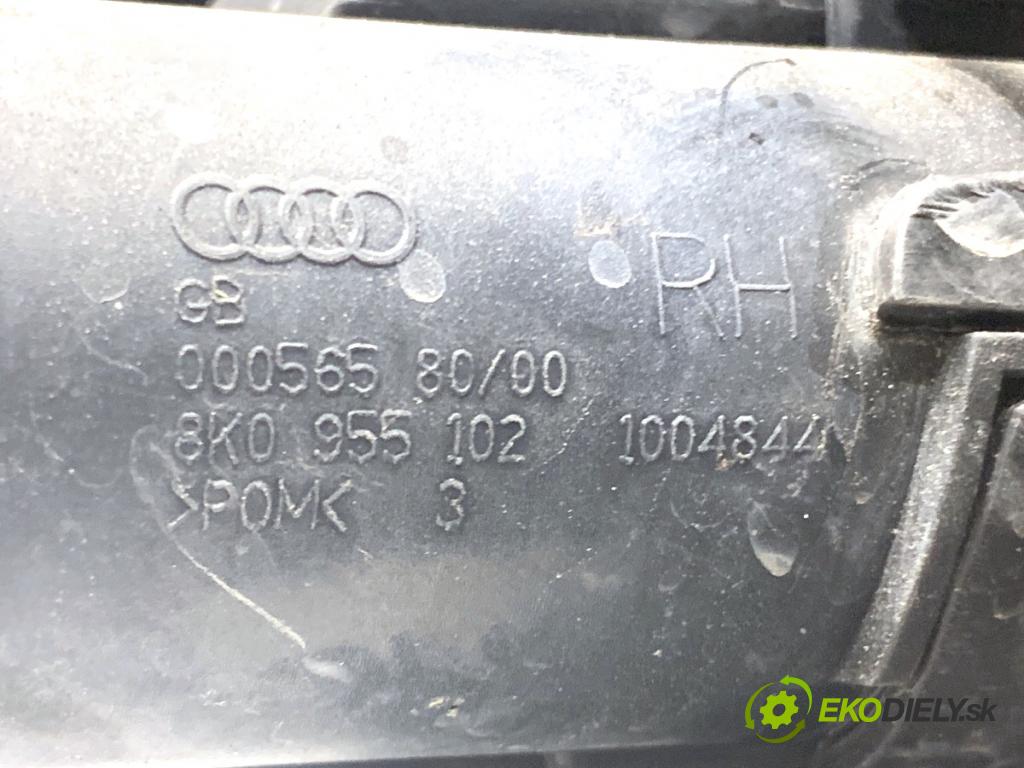 AUDI A4 B8 sedan 2008 105 kW 2.0 TDI 1968 ostřikovače světla pravý přední část uchycení svetla 8K0805608C 8K0955102