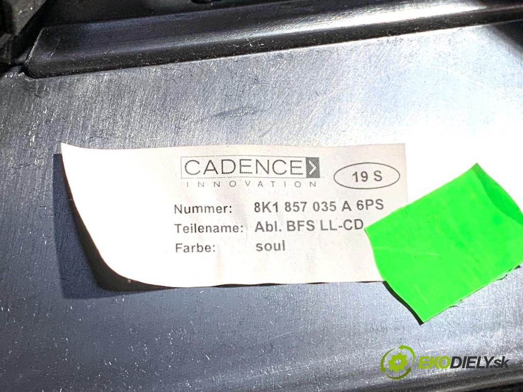 AUDI A4 B8 sedan 2008 105 kW 2.0 TDI 1968 přihrádka kastlík spolujezdce 8K1857035A (Přihrádka (kastlík))