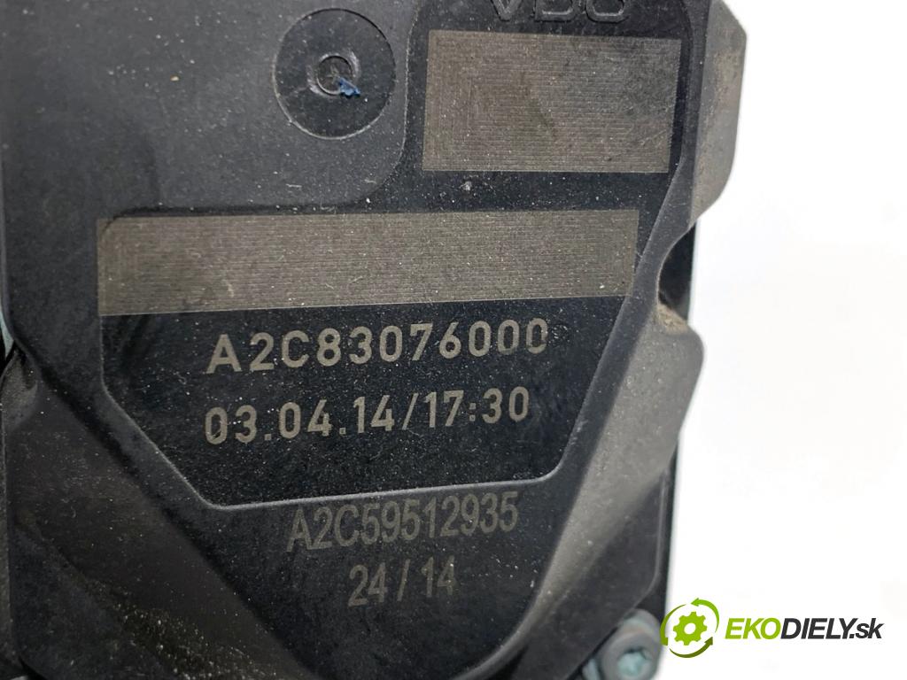 AUDI A4 B8 sedan 2008 105 kW 2.0 TDI 1968 Škrtiaca klapka A2C83076000 (Škrtiaca klapka)