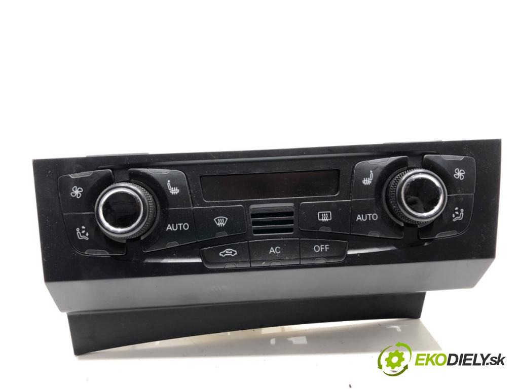 AUDI A4 B8 sedan 2008 105 kW 2.0 TDI 1968 Panel ovládania kúrenia 8T1820043AC (Prepínacie páčky pod volantom)