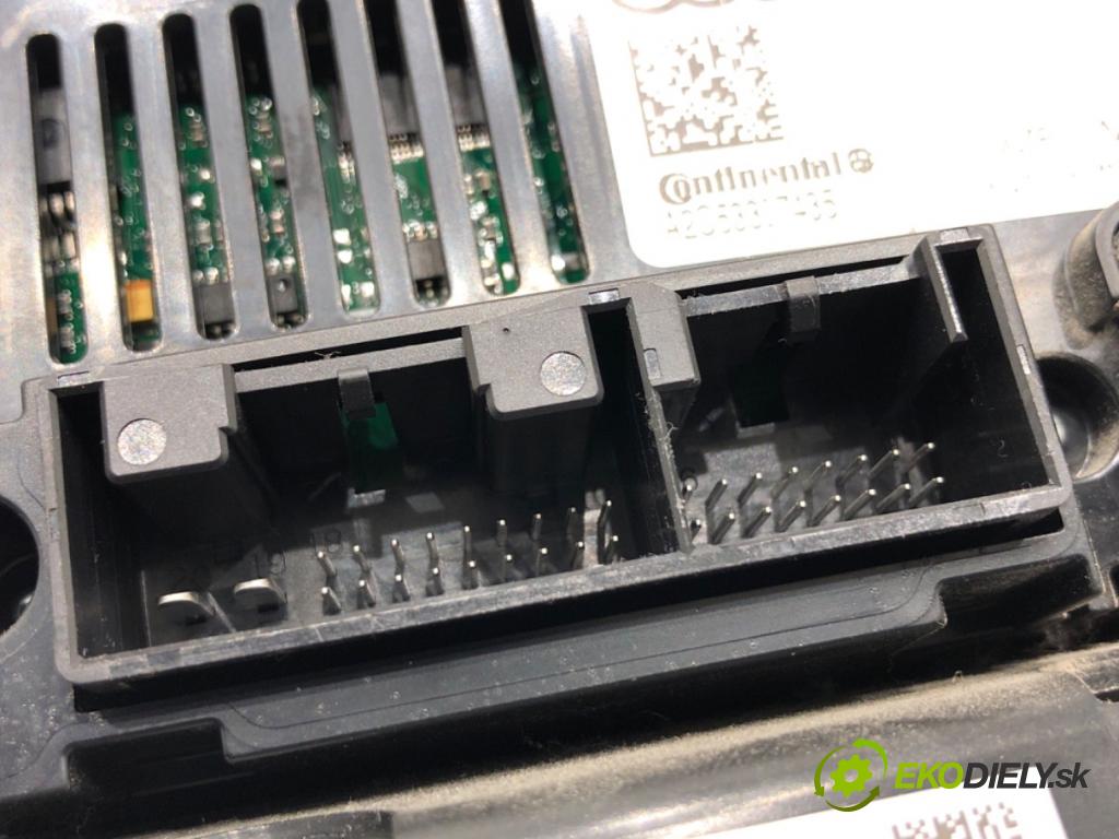 AUDI A4 B8 sedan 2008 105 kW 2.0 TDI 1968 Panel ovládania kúrenia 8T1820043AC (Prepínacie páčky pod volantom)