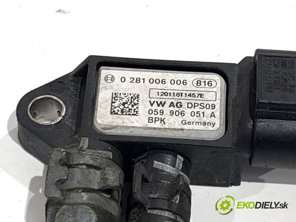 AUDI A4 B8 sedan 2008 105 kW 2.0 TDI 1968 snímač tlaku spalín DPF 059906051A