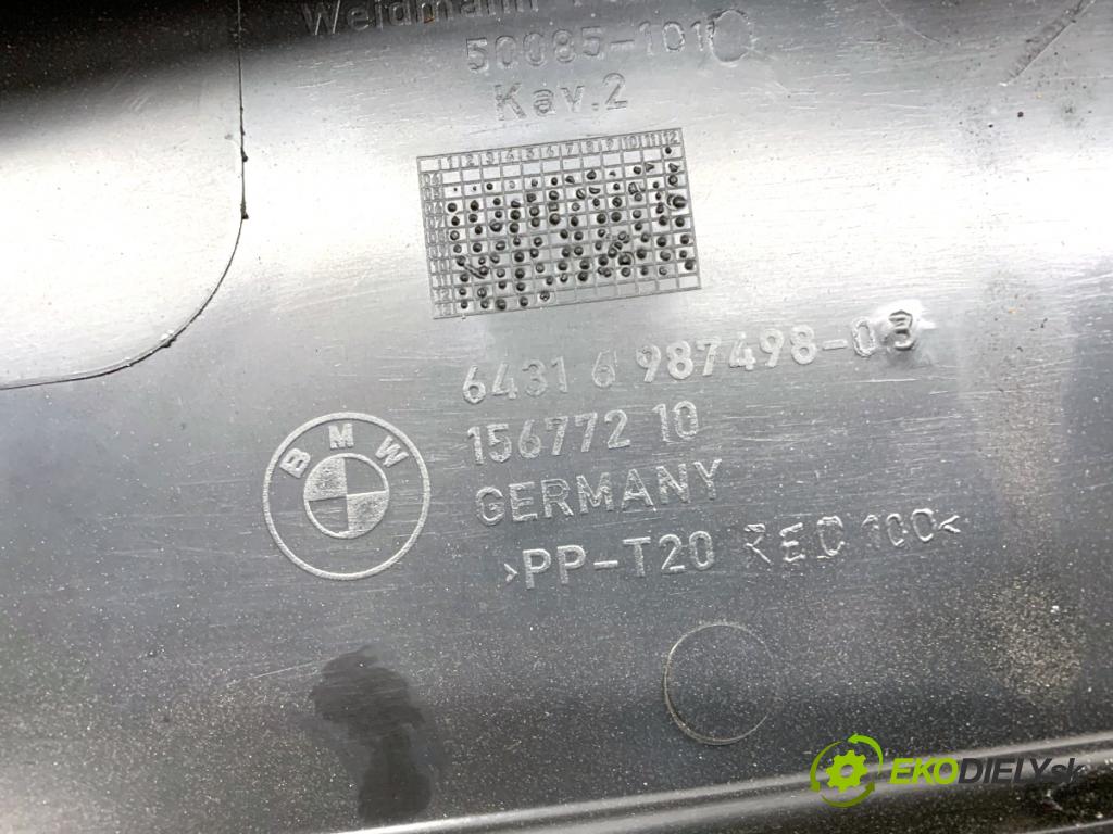 BMW E84 SUV 2013 135 kW xDrive 20 d 1995 torpédo plast pod čelní okno 6924277 (Plast pod čelním sklem)