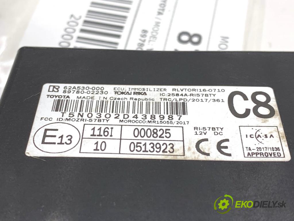 TOYOTA YARIS IV liftback 2022 92 kW 1.5 (MXPA11) 1490 modul 89780-02230