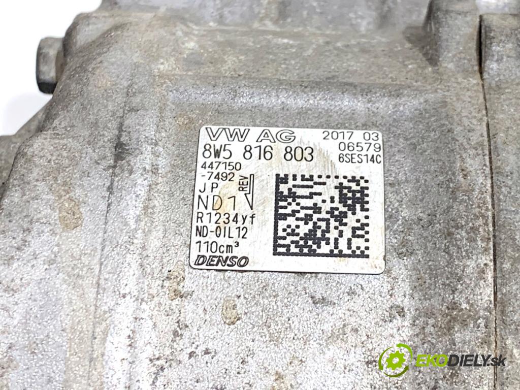 AUDI A4 B9 Kombi 2018 140 kW 2.0 TDI quattro 1968 Kompresor klimatizácie 8W5816803 (Kompresor klimatizácie)
