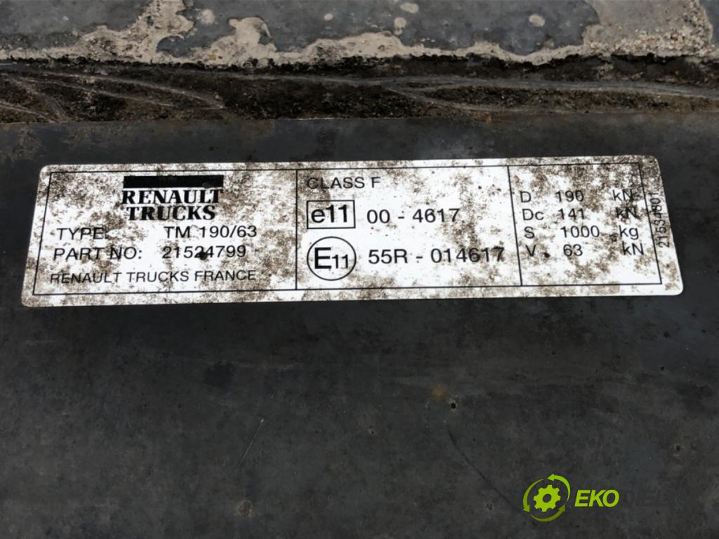 RENAULT TRUCKS T Platforma / podwozie 2020 338 kW T460 338 kW [460 KM] olej napędowy 2013 - 2022 10837 Výstuha zad TM190/63 21524799