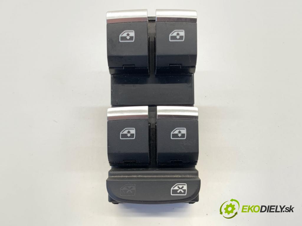 AUDI A4 B9 sedan 2018 185 kW 2.0 TFSI quattro 1984 Prepínač okien 8W0959851E (Prepínacie páčky pod volantom)