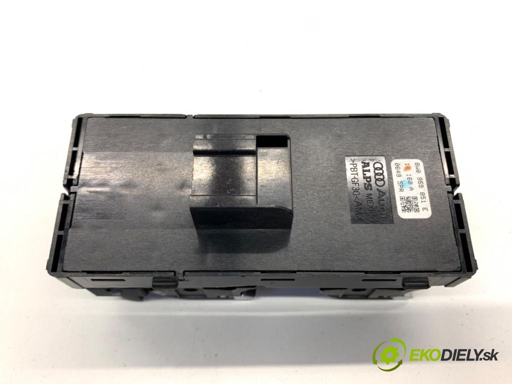 AUDI A4 B9 sedan 2018 185 kW 2.0 TFSI quattro 1984 Prepínač okien 8W0959851E (Prepínacie páčky pod volantom)