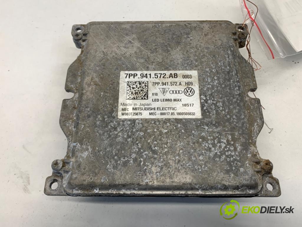 AUDI A4 B9 sedan 2018 185 kW 2.0 TFSI quattro 1984 Menič XENON 7PP941572AB (Riadiaca jednotka xenónu)