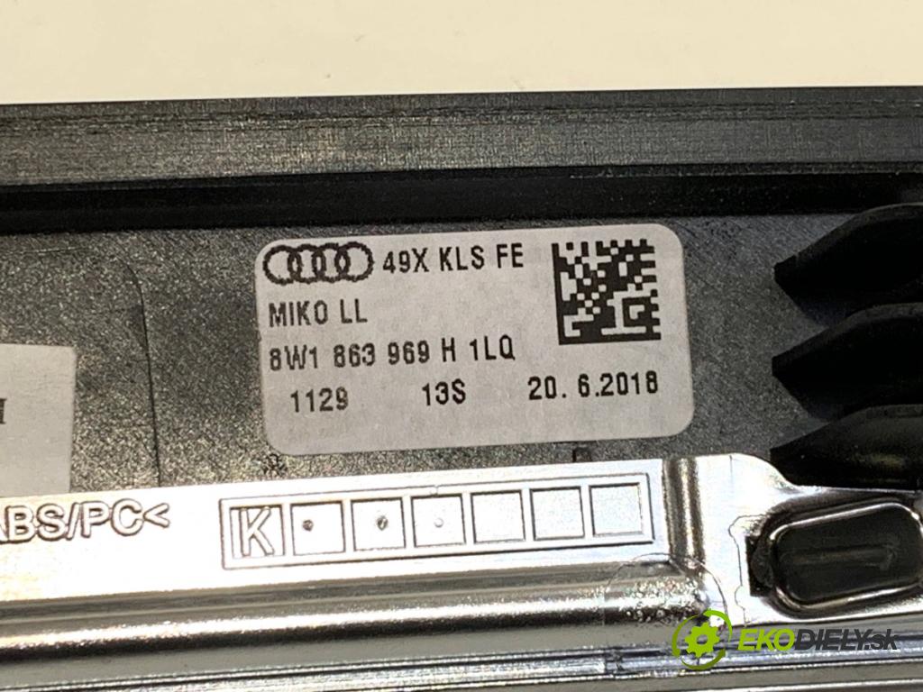 AUDI A4 B9 sedan 2018 185 kW 2.0 TFSI quattro 1984 lišty kryt 8W1853190S 8W1863969H (Lišta)