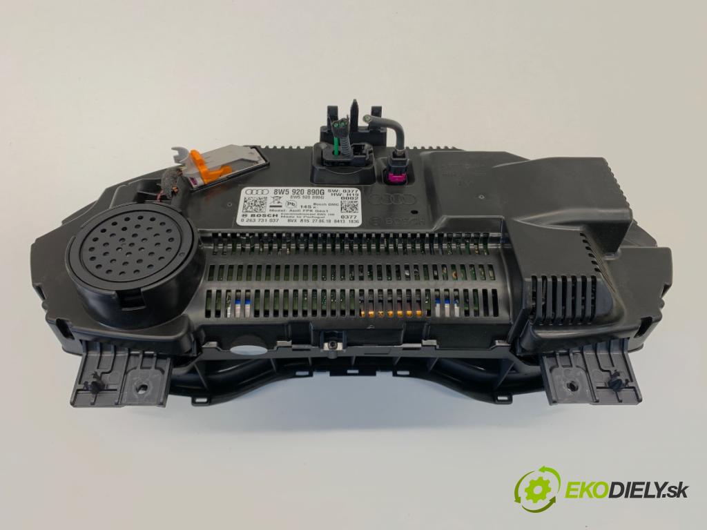 AUDI A4 B9 sedan 2018 185 kW 2.0 TFSI quattro 1984 Prístrojovka 8W5920890G (Prístrojová doska)