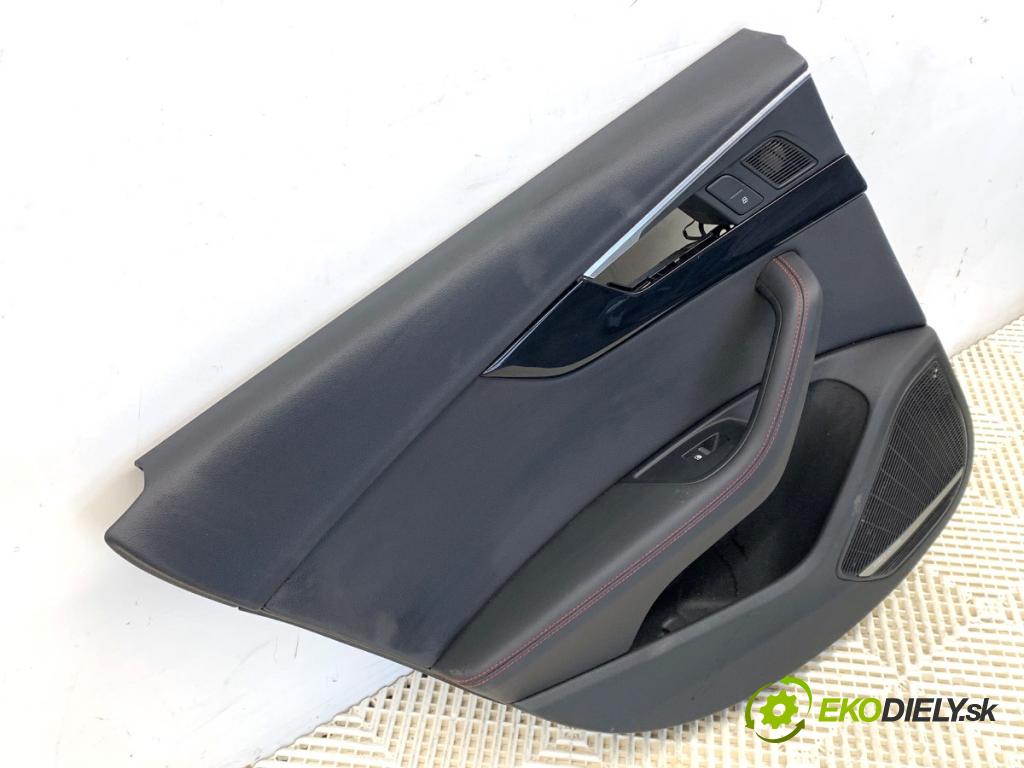 AUDI A4 B9 sedan 2018 185 kW 2.0 TFSI quattro 1984 čalúnenie Dvere ľavy zad