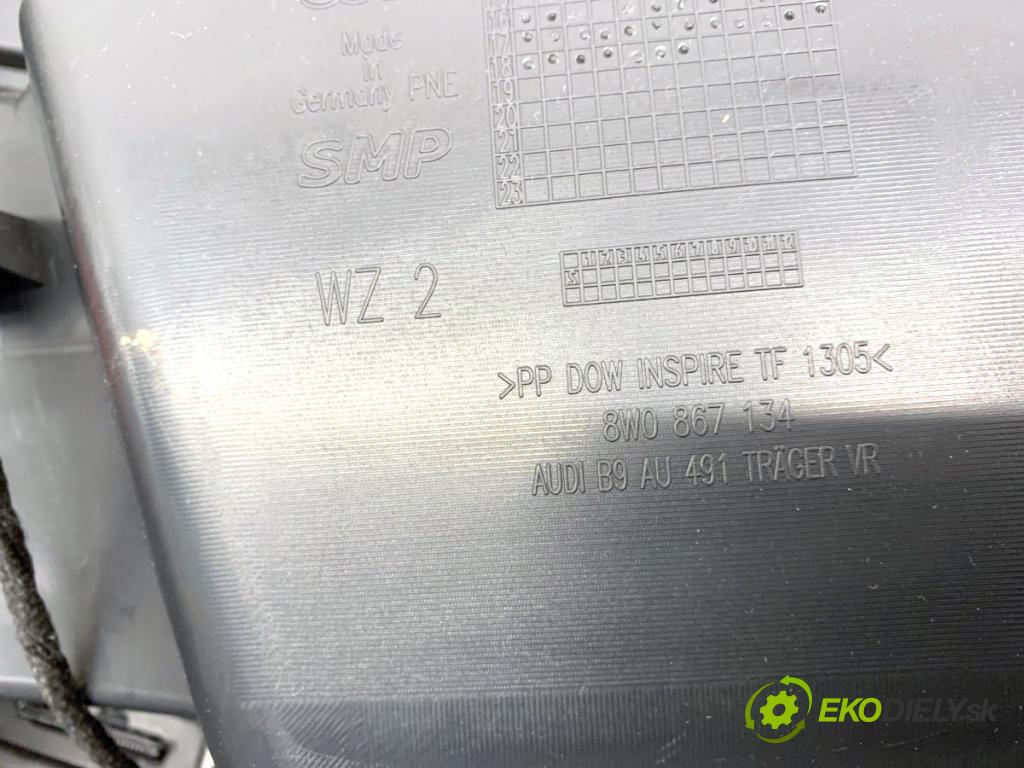 AUDI A4 B9 sedan 2018 185 kW 2.0 TFSI quattro 1984 čalúnenie Dvere pravy predný