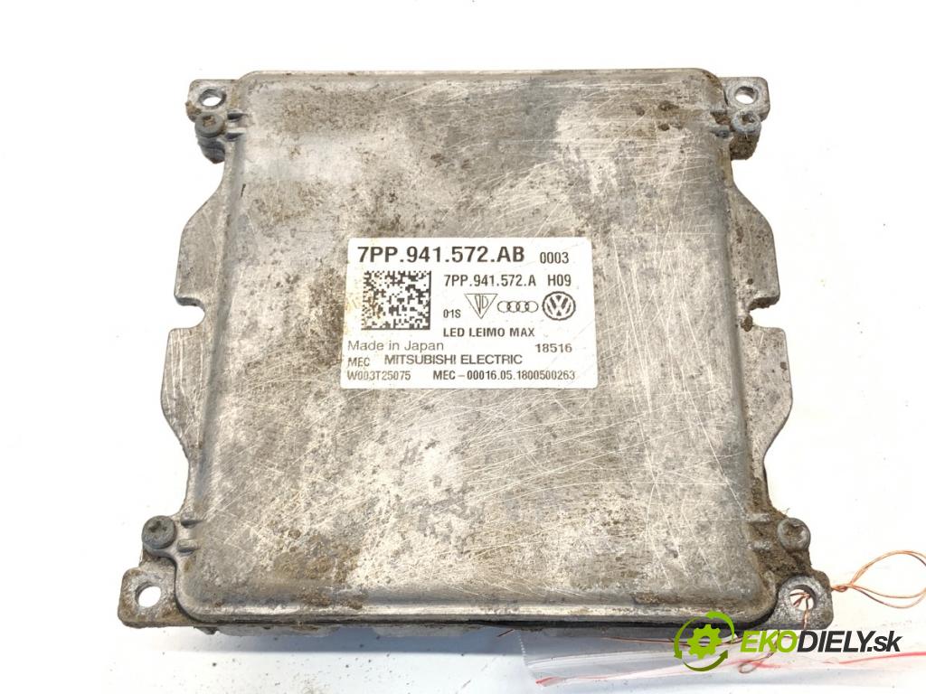 AUDI A4 B9 sedan 2018 185 kW 2.0 TFSI quattro 1984 měnič XENON 7PP941572AB (Řídící jednotka xenonu)