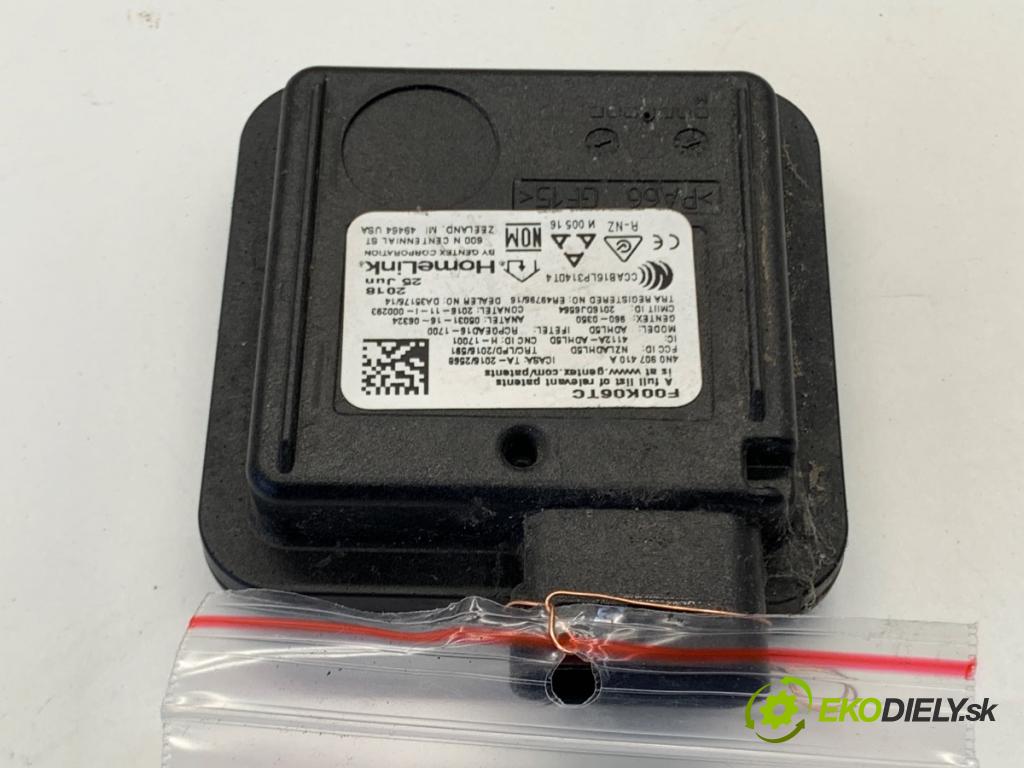 AUDI A4 B9 sedan 2018 185 kW 2.0 TFSI quattro 1984 Modul BRÁNY: HOMELINK: 4N0907410A