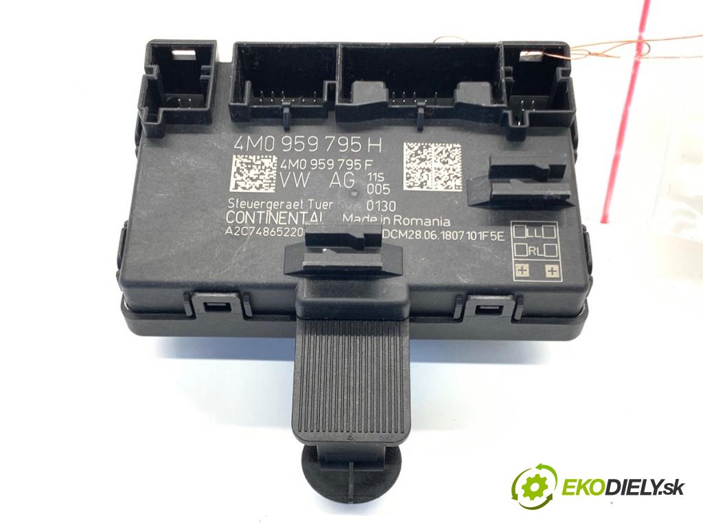 AUDI A4 B9 sedan 2018 185 kW 2.0 TFSI quattro 1984 Modul Dvere zad ľavy 4M0959795H
