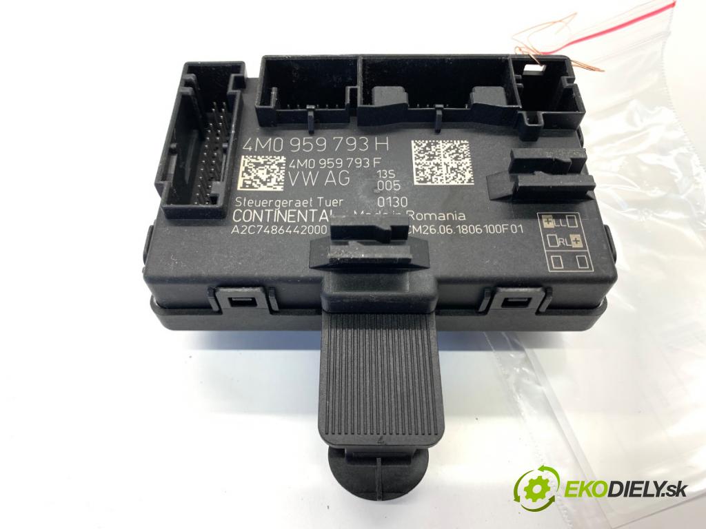 AUDI A4 B9 sedan 2018 185 kW 2.0 TFSI quattro 1984 Modul Dvere predný ľavy 4M0959793H