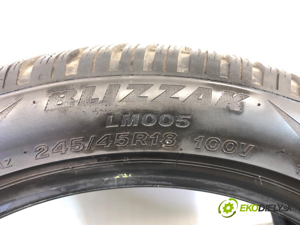 --- ---      PNEUMATIKA: zima 1X 245/45 18" BRIDGESTONE