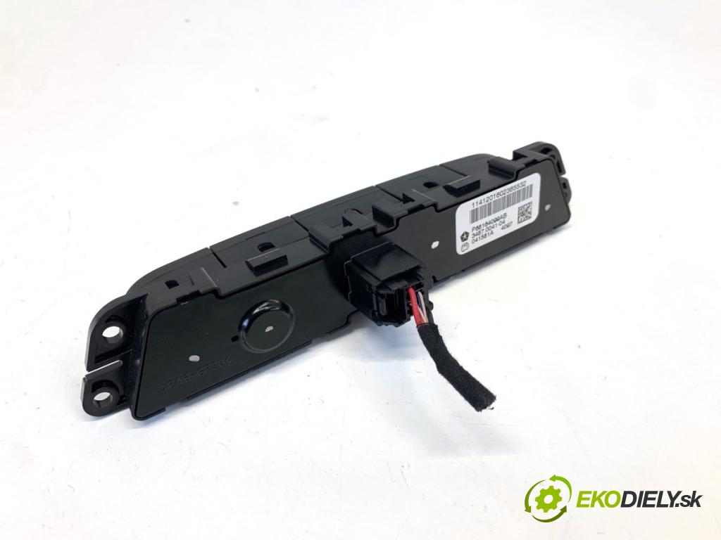 JEEP CHEROKEE KL SUV 2014 125 kW 2.0 CRD 4x4 1956 Spínač svetiel výstražných (núdzových) P68164099AB (Prepínacie páčky pod volantom)