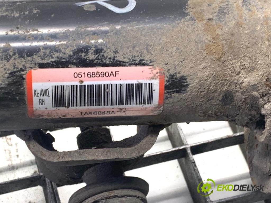 JEEP CHEROKEE KL SUV 2014 125 kW 2.0 CRD 4x4 1956 tlumič pravý přední část 05168590AF