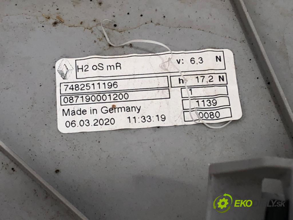 RENAULT TRUCKS T Platforma / podwozie 2020 338 kW T460 338 kW [460 KM] olej napędowy 2013 - 2022 10837 Roleta strešného okna 7482511196