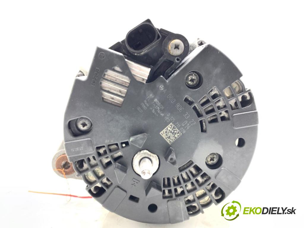 MERCEDES-BENZ KLASA GLA SUV 2017 100 kW GLA 200 CDI 4-matic (156.902) 2143 Alternátor A0009063322 (Alternátor)