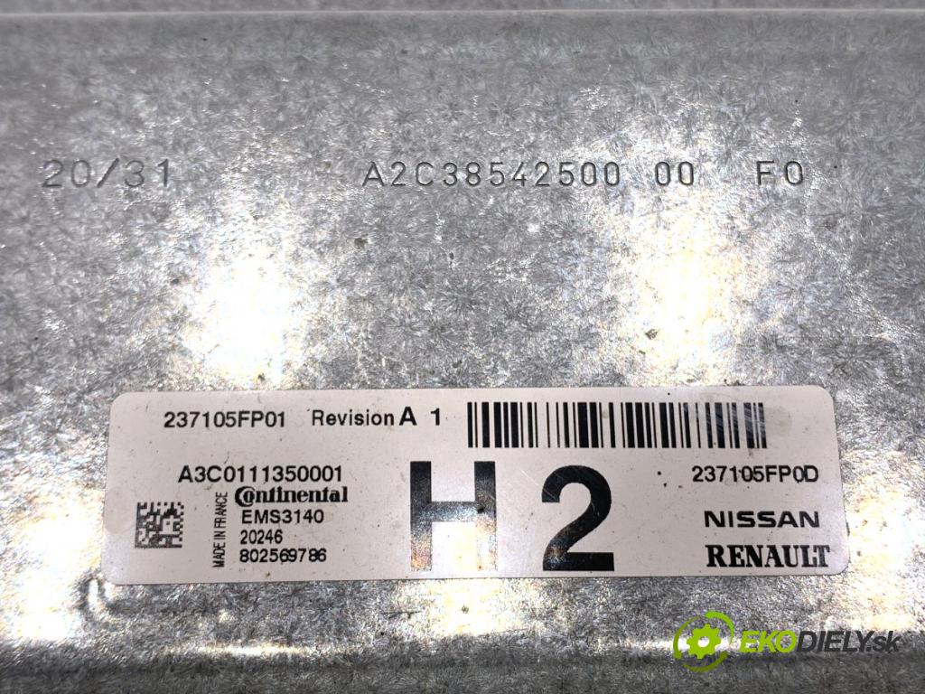 NISSAN MICRA K14 liftback 2020 74 kW 1.0 IG-T 100 999 riadiaca jednotka Motor 237105FP0D (Riadiaca jednotka)