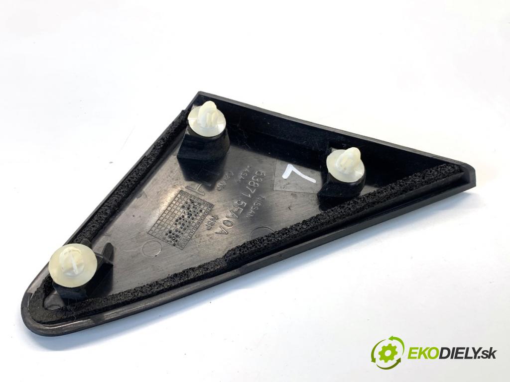 NISSAN MICRA K14 liftback 2020 74 kW 1.0 IG-T 100 999 trojuholník Kryt Blatník ľavá strana 638715FA0A