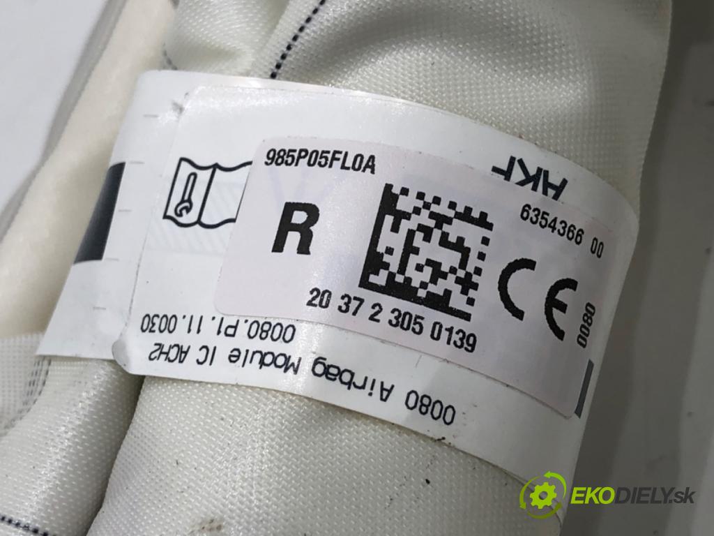 NISSAN MICRA K14 liftback 2020 74 kW 1.0 IG-T 100 999 Stropný pravy 985P05FL0A