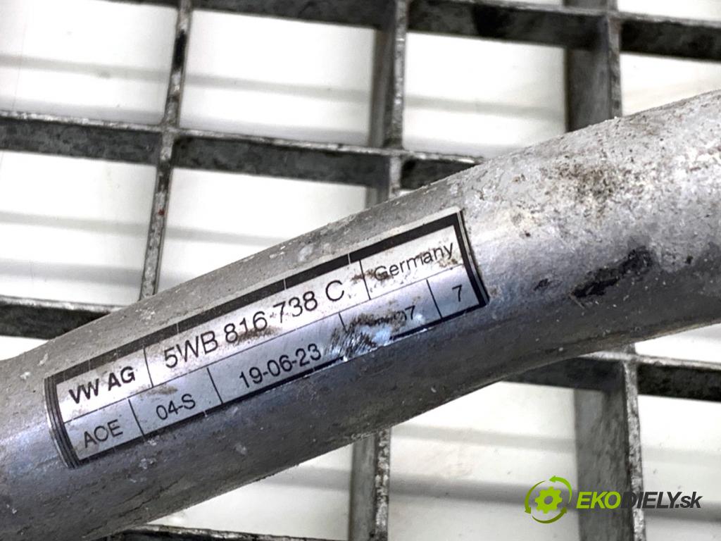 CUPRA FORMENTOR SUV 2023 228 kW 2.0 TSI 4Drive 1984 rúrka klimatizácie 5WB816738C 5WA816743B (Rúrka klimatizácie)