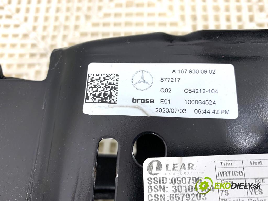 MERCEDES-BENZ GLE SUV 2020 180 kW GLE 300 d 4-matic (167.119) 1950 Sedadlá, sedačky Sedadlo bočné