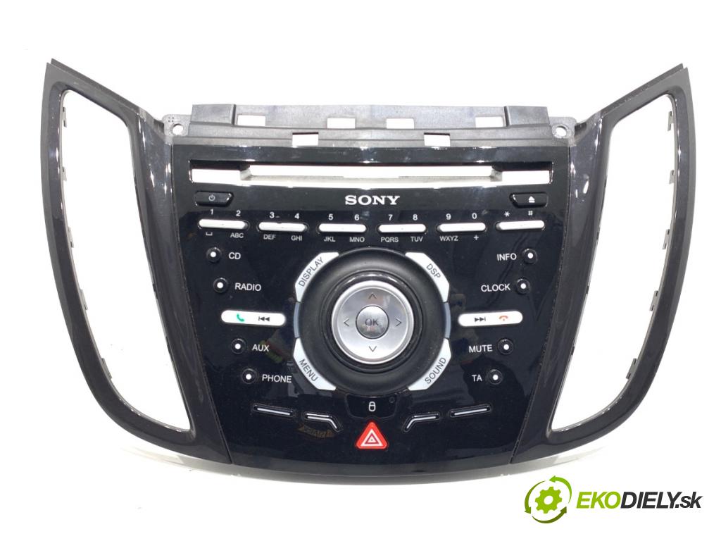 FORD KUGA II SUV 2014 120 kW 2.0 TDCi 4x4 1997 Panel ovládaní radia CV4T-18K811-SA (Páčky pod volantem)