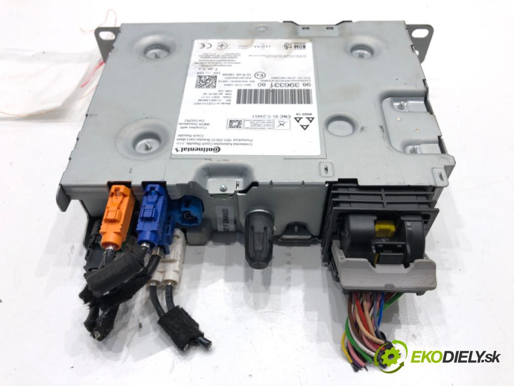 PEUGEOT 3008 SUV 2021 147 kW Hybrid4 (M45GBU) 1598 RADIO Navigácia 9839633180 (Audio zariadenie)