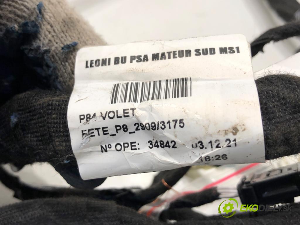 PEUGEOT 3008 SUV 2021 147 kW Hybrid4 (M45GBU) 1598 Káblovačka dverí kufra zad 9837461580