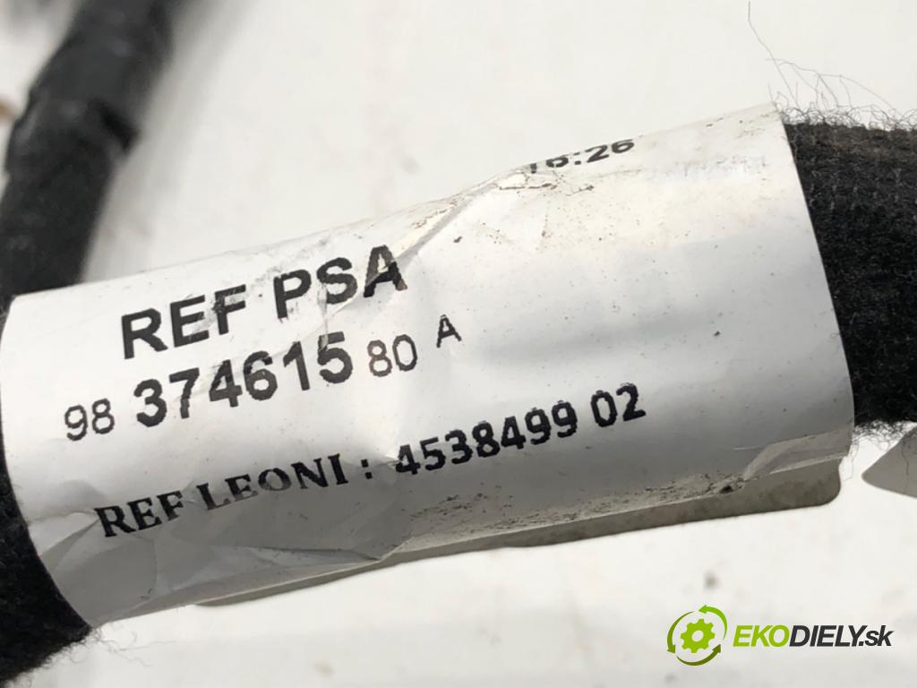 PEUGEOT 3008 SUV 2021 147 kW Hybrid4 (M45GBU) 1598 Káblovačka dverí kufra zad 9837461580