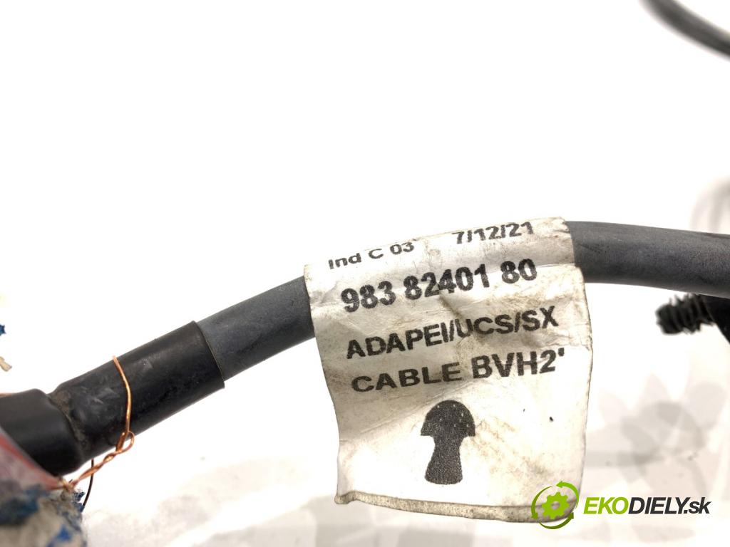 PEUGEOT 3008 SUV 2021 147 kW Hybrid4 (M45GBU) 1598 svorka MINUS: 9838240180