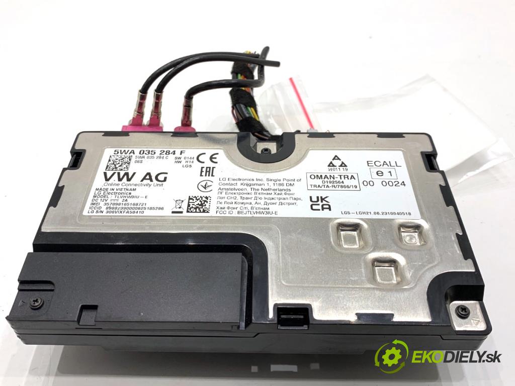 CUPRA FORMENTOR SUV 2023 228 kW 2.0 TSI 4Drive 1984 Modul ONLINE: 5WA035284F