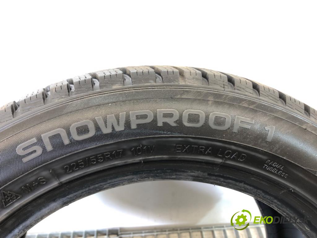 --- ---      PNEUMATIKA: zima 1X 225/55 17" NOKIAN