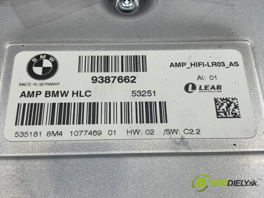 BMW F34 liftback 2015 140 kW 320 d 1995 Zosilňovač 9387662 (Zosilňovač)