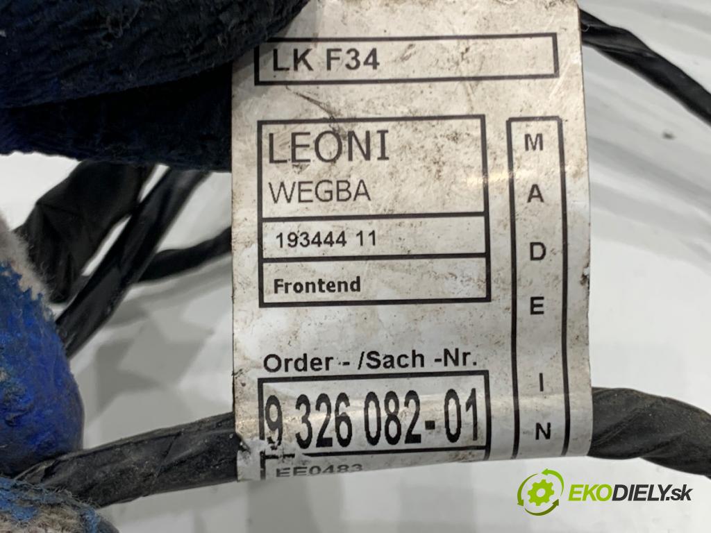 BMW F34 liftback 2015 140 kW 320 d 1995 Káblovačka PDC predný 9326082