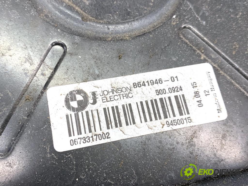 BMW F34 liftback 2015 140 kW 320 d 1995 Ventilátor chladiča 8641963 (Ventilátor)