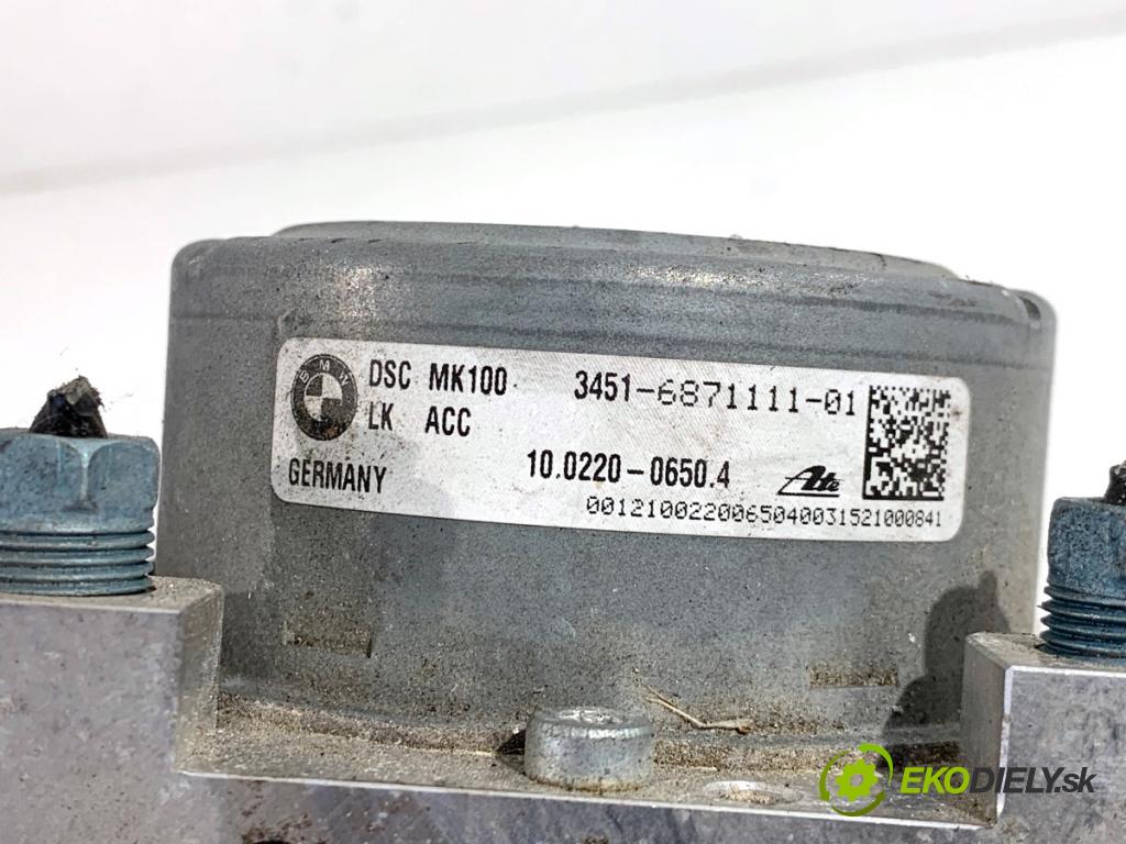 BMW F34 liftback 2015 140 kW 320 d 1995 Pumpa ABS 6871111 (Pumpa ABS)
