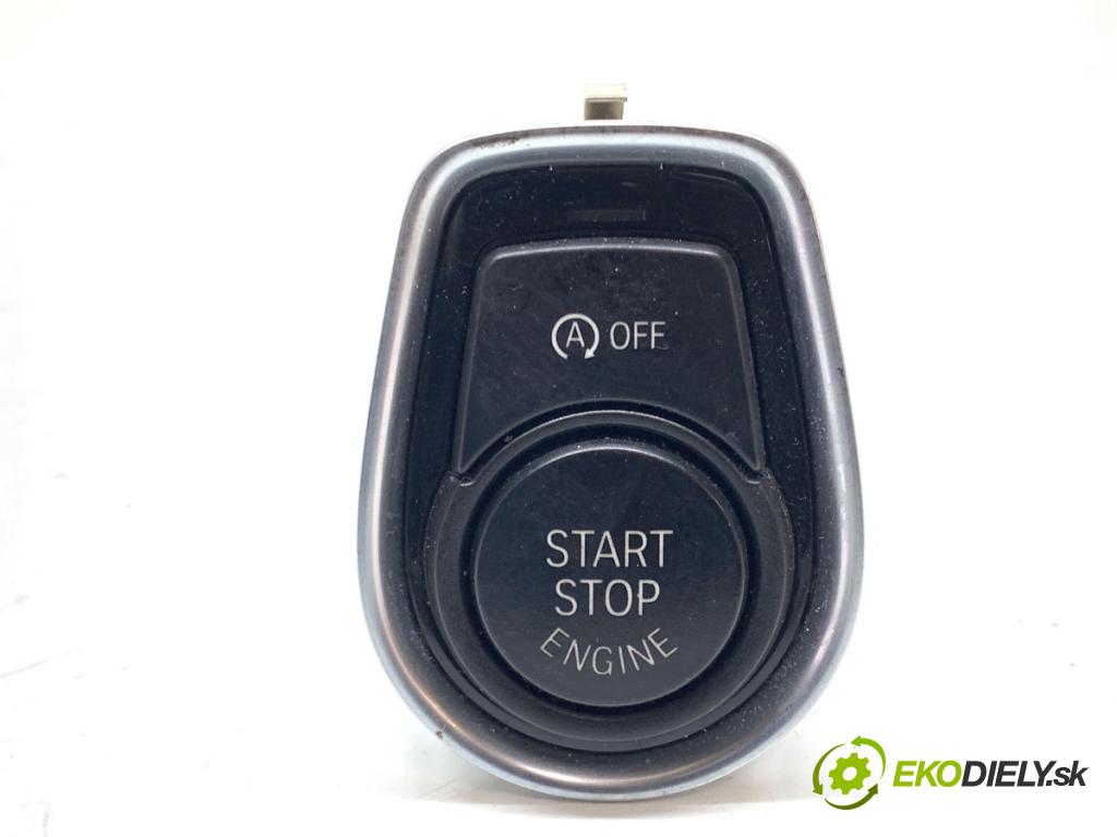BMW F34 liftback 2015 140 kW 320 d 1995 vypínač ZAPALOVANIE: START/STOP 9250734
